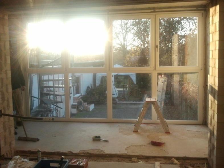 Kunststoff-Fenster Innenansicht