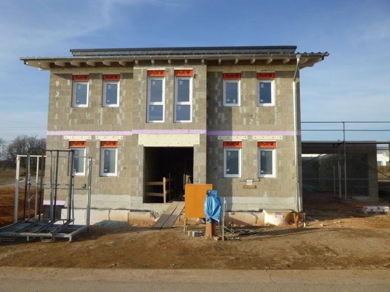 Kunststoff-Fenster im Neubau