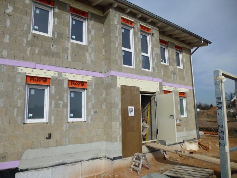 Kunststoff-Fenster im Neubau